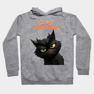 Angus the Cat - Are You Pooping! Hoodie